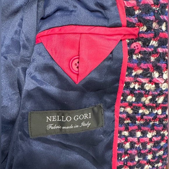 J.Crew Lady Jacket in Italian Tweed - Fuchsia Berry - Picture 10 of 12